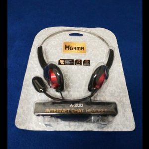 Agama A-200 Lightweight Internet Chat Headset with Microphone.